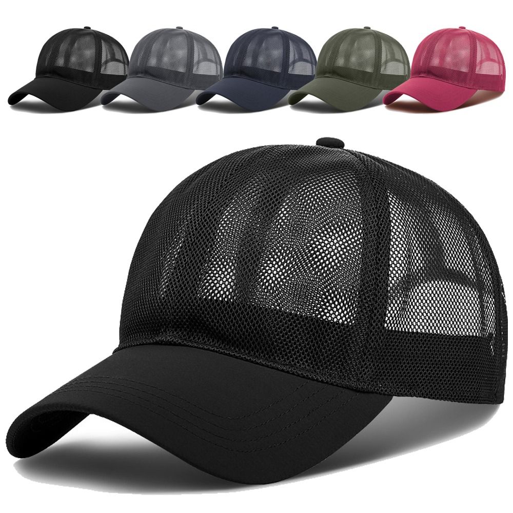 フルメッシュトラッカーベースボールキャップ 通気性 速乾性  - Trucker Cap Mesh のレビューと価格