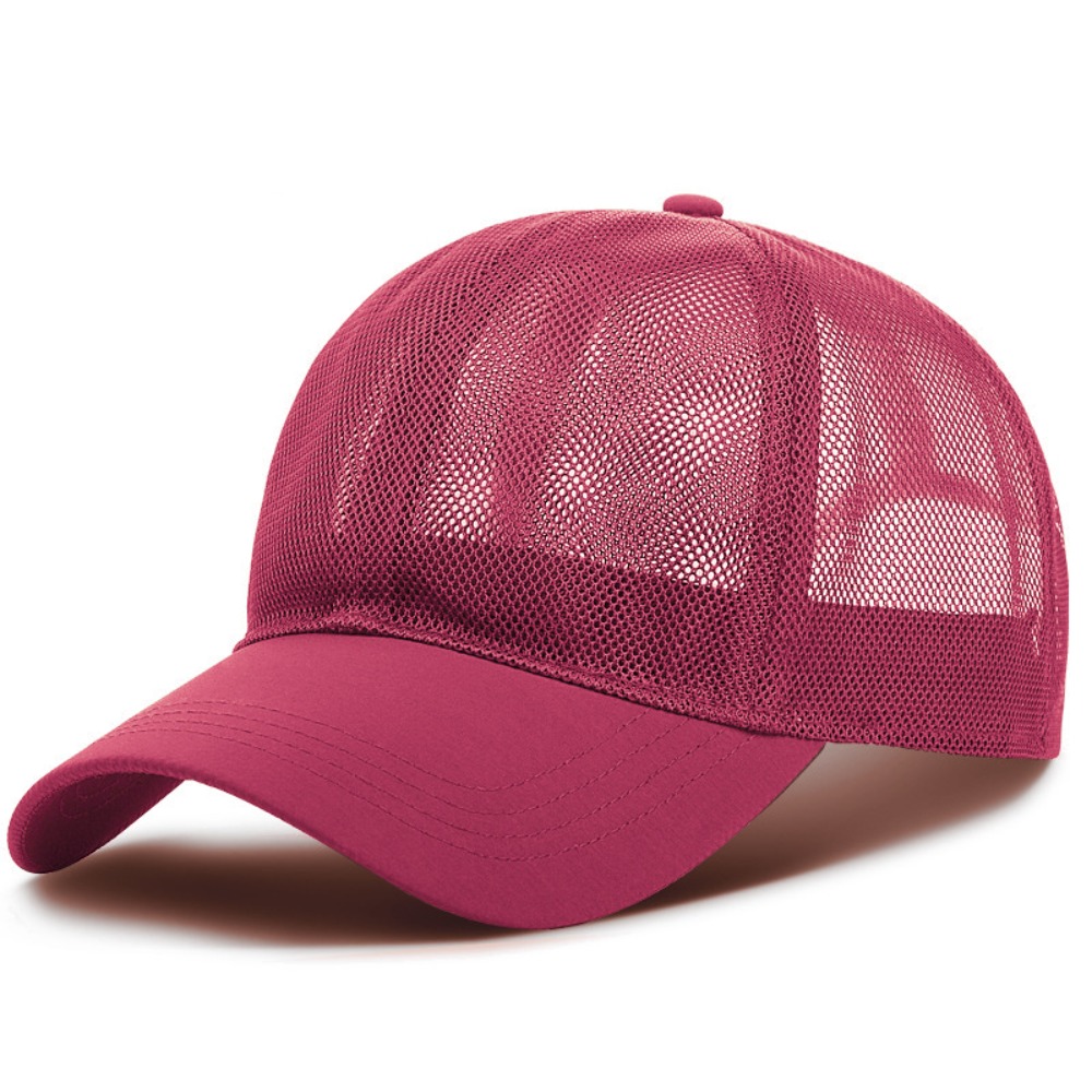 フルメッシュトラッカーベースボールキャップ 通気性 速乾性  - Trucker Cap Mesh のレビューと価格