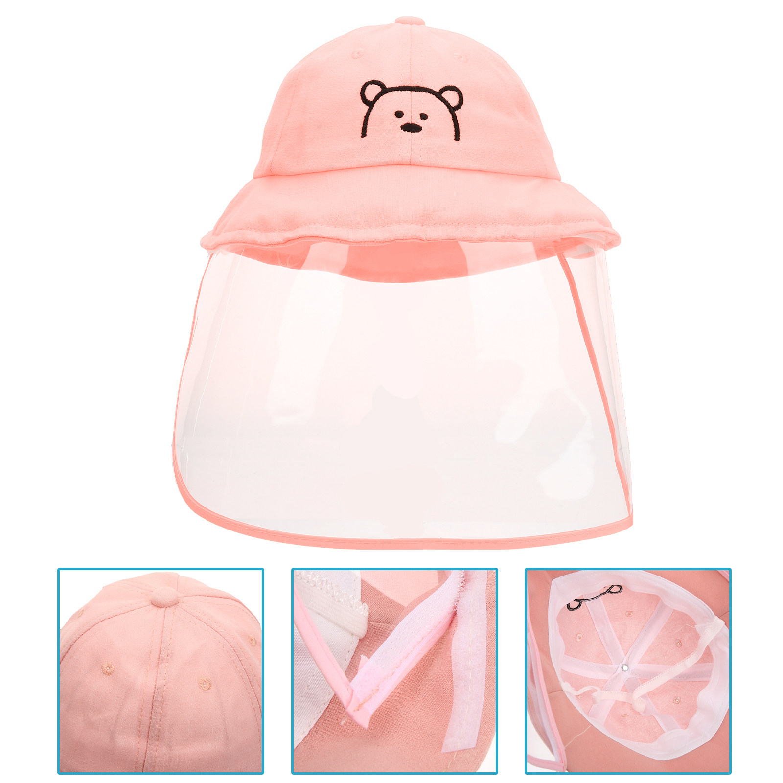 ピンクのキッズバケットハット、女の子用幼児用サンハット、フェ - Sun Hat Wide Brim のレビューと価格